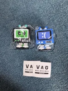 VAG 47 VARI-TV Nelnal 2種セット ガチャ　ソフビ