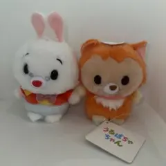 ディズニーストア うるぽちゃちゃん 不思議の国のアリス ダイナ 白うさぎ
