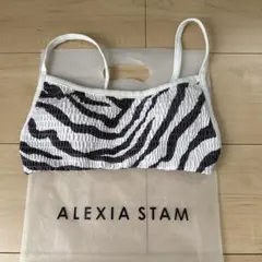 ALEXIA STAM ゼブラビキニ