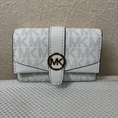 【未使用品】マイケルコース GREENWICH マルチキーケース 4連 ホワイト