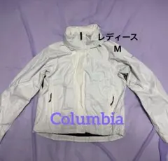 コロンビア マウンテンパーカー オムニヒート　ホワイト レディース M