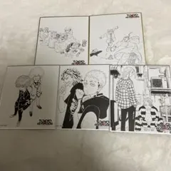 東リベ　原画展　色紙セット