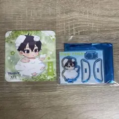 ブルーロック　極楽湯　トレーディングアクリルスタンド・特典コースター　潔世一