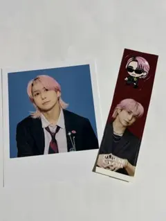 Snow Man 佐久間大介　インスタントチェキ風カード　シール　特典セット