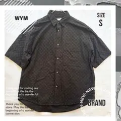 人気【WYM LIDNM 】EMBROIDERY SHEER SHIRT