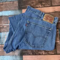 【*ー様 ビンテージ　古着　リーバイス505 バギー　デニムジーンズ　W40L3