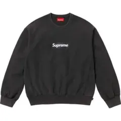 Supreme Washed Box Logo Crewneck