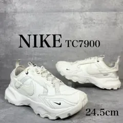 NIKE TC7900 ナイキ スニーカー 24.5cm ホワイト レディース