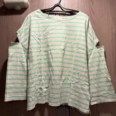 c*i様 CIAOPANIC TYPY ストライプ　スリット　Tシャツ
