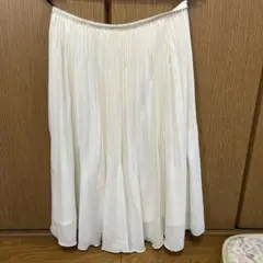 組曲　シフォンプリーツスカート サイズ2