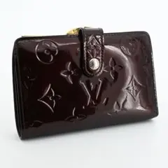 新型！美品✨ルイヴィトン ヴィエノワ ヴェルニ モノグラム 折り財布
