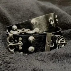 00s~ archive レザースタッズベルト