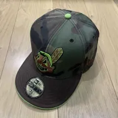 New Era INDIANS (インディアンス) 9fify キャップ Import&Original Slyder - インディアンス(旧ロゴ・ワフー酋長)｜Yahoo