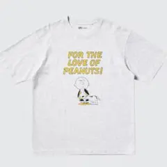 新品ユニクロスヌーピーTシャツチャーリーブラウンピーナッツM