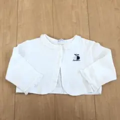 familiar ファミリア カーディガン ボレロ 80 ロンT カットソー