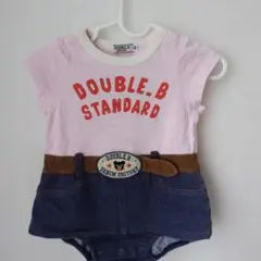 ミキハウスDOUBLE.B ロンパース 80サイズ