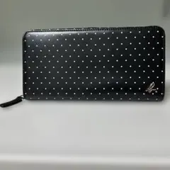 アニエスベーボヤージュ　長財布　ドット柄のサムネイル