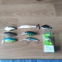 Jackall 8-Piece Hard Lure Set for Bass Fishing