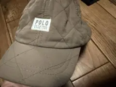 POLO キッズ キャップ 52cm カーキ キルティングのサムネイル