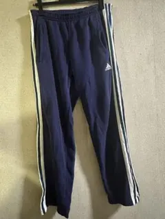adidas ネイビー ジャージパンツ S