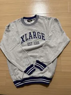 XLARGE グレー スウェットシャツ M