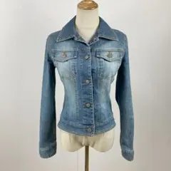 VICKY ビッキー デニムジャケット 羽織り インディゴ カジュアル コットン