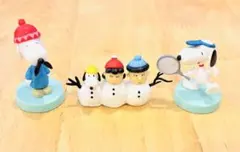 スヌーピー チョコエッグ フィギュア 3点セット シークレット有り