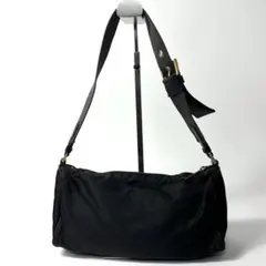 PRADA ワンショルダーバッグ レザーナイロン 3角ロゴ
