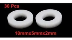 플랫 와셔 씰링 개스킷 10mmx5mmx2mm 30개