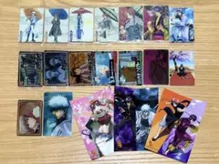 銀魂ウエハースカード ステッカー 水彩 ホスト まとめ売り セット レア