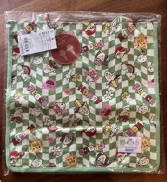 ちびまる子ちゃん BREEZE コラボ トートバッグ グリーン チェック柄