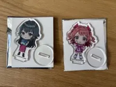 学マス　アクリルぷちスタンド 原宿系ver.　月村手毬＆花海咲季