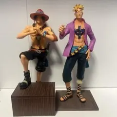 一番くじ ワンピースフィギュア エース マルコ 2点セット