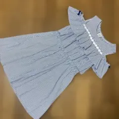 ピューピルハウス Pupil House ストライプワンピース　130