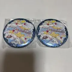 シナモロール グリッター缶バッジ 2個セット