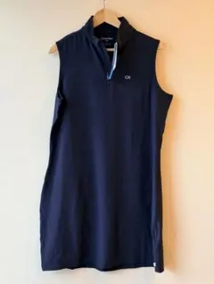Calvin Klein Golf ハーフジップワンピース XL ネイビーのサムネイル