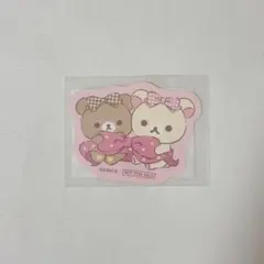 コリラックマ チャイロイコグマ　Maison de FLEUR 限定ステッカー