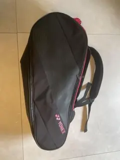 YONEX バドミントン ラケットバッグ ブラック ピンク