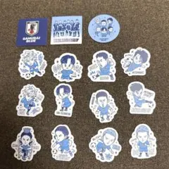 3coins スリコ サッカー日本代表 サムライブルー ステッカーセット