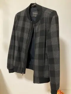 BANANA REPUBLIC チェック柄 ブルゾンジャケット S