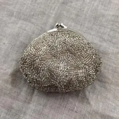 ビーズ　がま口　昭和レトロ