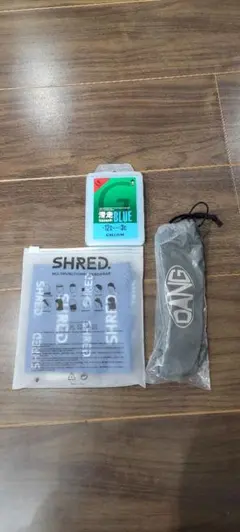 SHRED(ヘッドウェア) DANG(偏光サングラス) 滑走ワックス セット