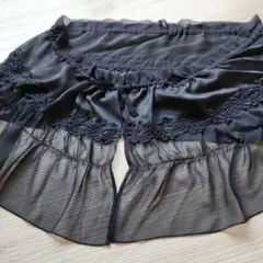 メトリーゼ　ショール　ケープ　ブラック　パーティー　結婚式