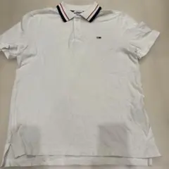 TOMMY JEANS ポロシャツ ホワイト Mサイズ