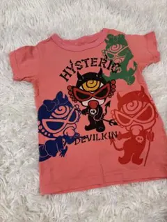 ヒステリックミニ　ヒスミニ　ピンク Tシャツ