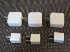 Apple USB電源アダプタ　6点セット