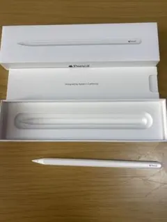 Apple Pencil ホワイト 元箱付き　第二世代