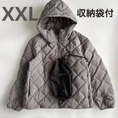 UNIQLO パフテックパーカ グレー WOMAN サイズXXL