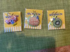 パペットスンスン ローソンオリジナルチャーム 3種