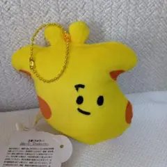 しばたま　キリン ぬいぐるみ マスコット ストラップ